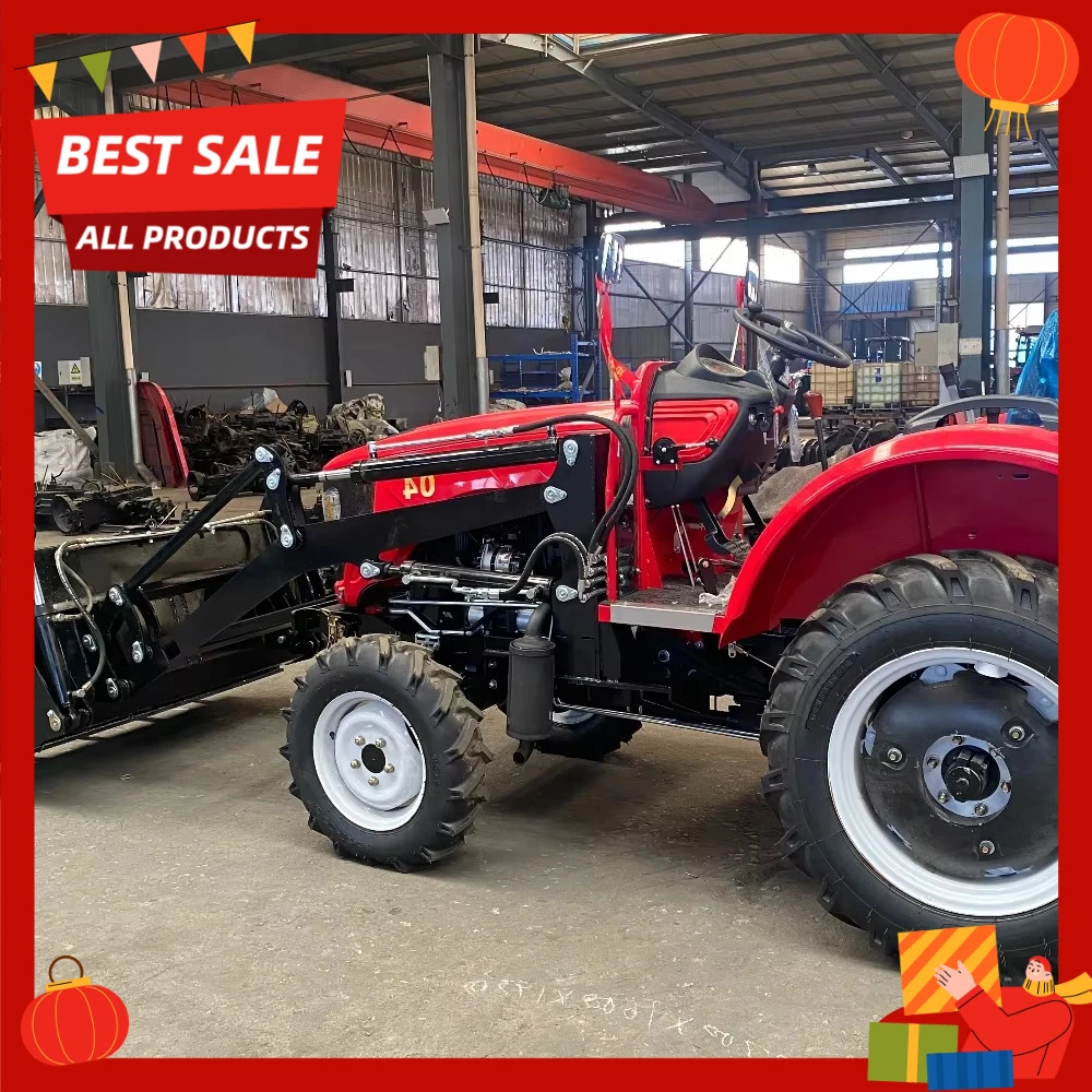 50-90HPTractor - Intelligent Instrument Panel, Clear View of Operation StatusThree-point hitchThree-point hitch loading bucket