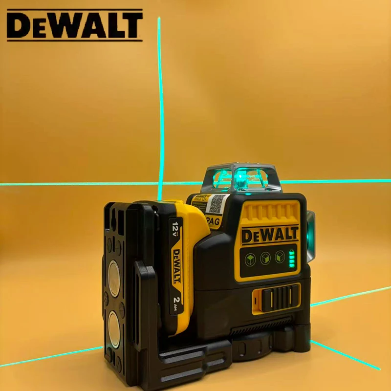 

DEWALT DW089LG 12V laser horizontal 12-line 3-sided * 360-degree green light self-leveling vertical cross line tool drill