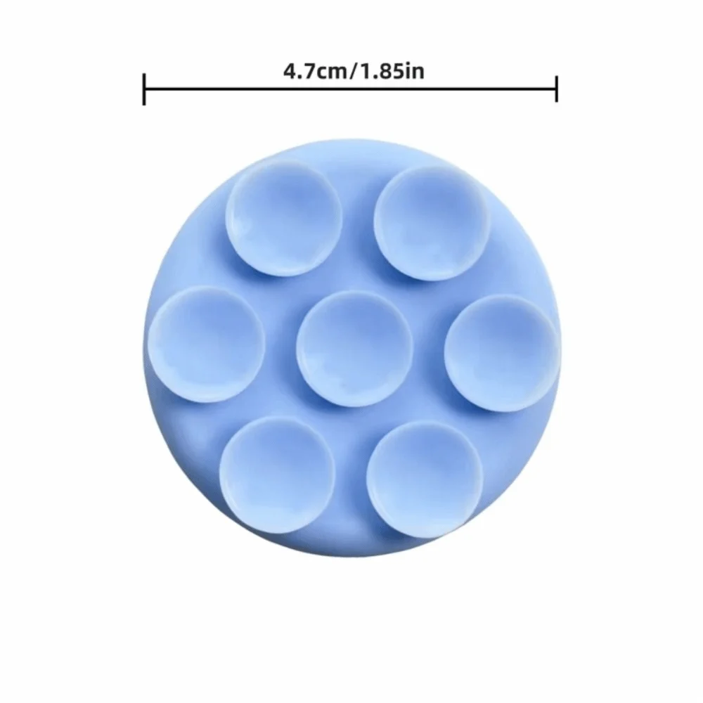 ที่ยึดโทรศัพท์แบบวงกลมพร้อมจุกดูดสองด้าน ที่ยึดนิ้วแบบวงแหวน แผ่นซิลิโคนดูดติด ที่วางโทรศัพท์