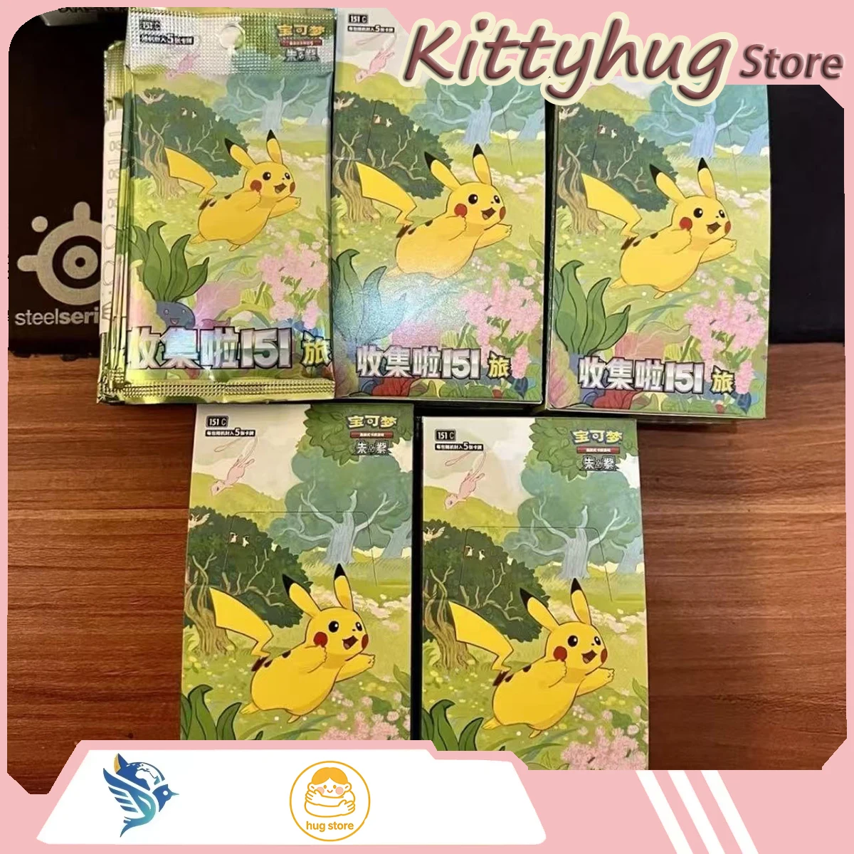 Original  PokéMon Card Ptcg Collect It 151shock Supplement Simplified Chinese Add Replenish Complement Package Collect Gift