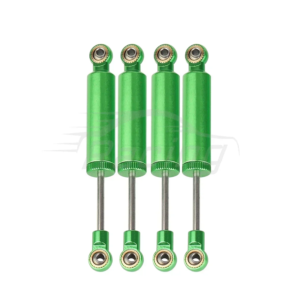 Lot De 4 Amortisseurs à Ressort Intégré 70 Mm – Aluminium CNC – Pour RC Crawler 1/10 SCX10, TRX-4, D90, MST – Sans Huile