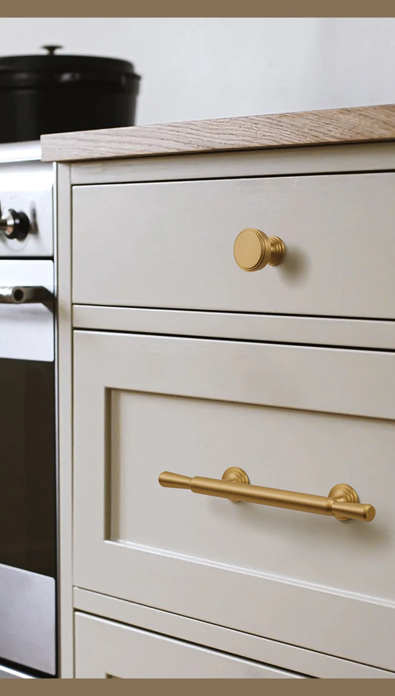 Dooroom Messing-Möbelgriff, Griff-Design, für Schminktisch, Schublade, Schuhschrank, Küchenbeschläge, Großhandel verfügbar – Detail 14