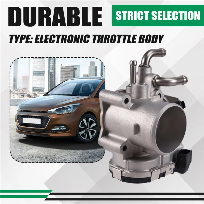 

A02Q-Automotive Grade 35100-03700 Electronic Throttle Body For Hyundai I20 I30 Kia Ceed Pro Cee'd Rio Models 2014-2024