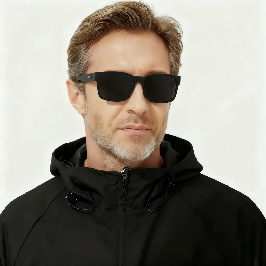New Retro Punk Fashion Sunglasses Square Protective Frame Eyewear UV400 Unisex for Outdoor Adventures & Casual Style Glasses image 3
