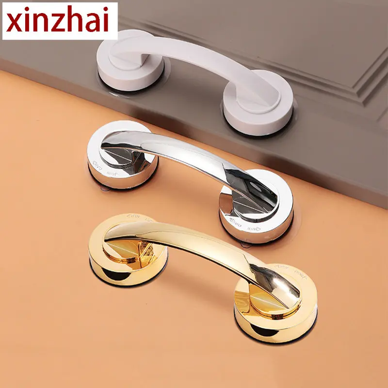 Glass Door Sliding Door Handles Closet Cupboard Door handles Toilet Lid Refrigerator Door Suction Cup Pulls Free Punch
