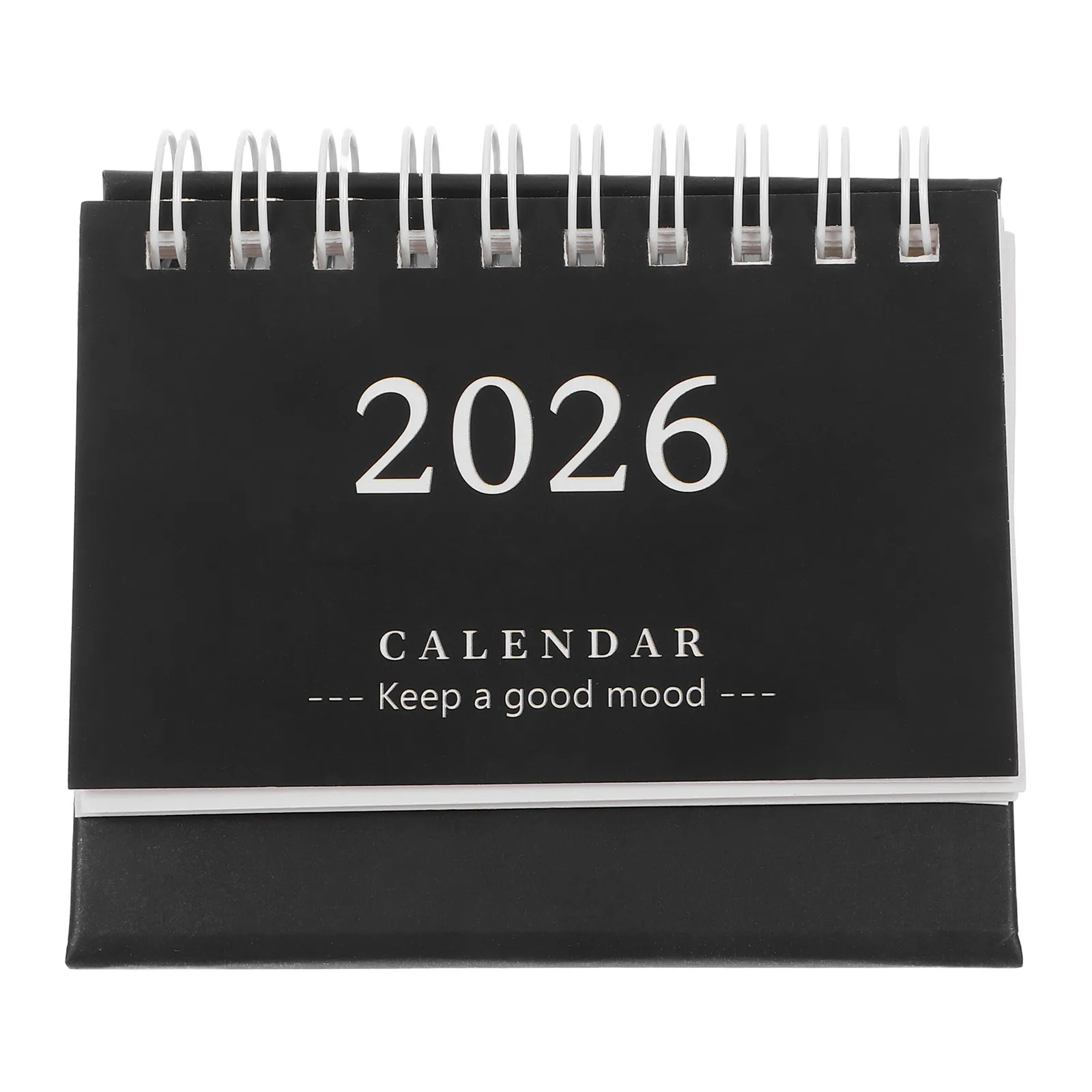 

Настольный календарь-планировщик на 2026 год, компактный, складной, с подставкой, декоративный, минималистичный, для ежедневного расписания