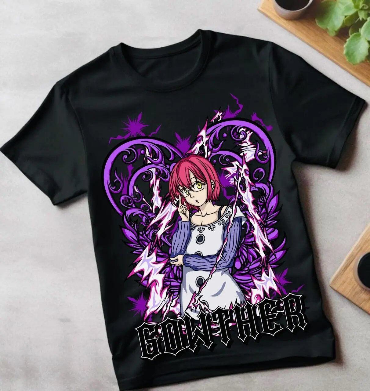 Gowther Seven Deadly Sins T shirt Deadl Meliodas Ban Kawaii