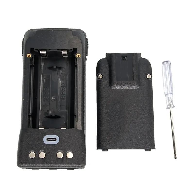 HNN9008A GP328 Walkie Talkie Battery Compartment Accessories For Motorola GP338 GP360 GP380 PTX760 GP88S Universal Radio Case