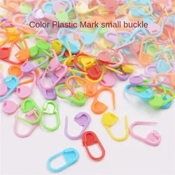 Mix Color Plastic Locking Stitch Markers Resin Small Clip Crochet Knitting Tools Needle Clip Hook Sewing Tool