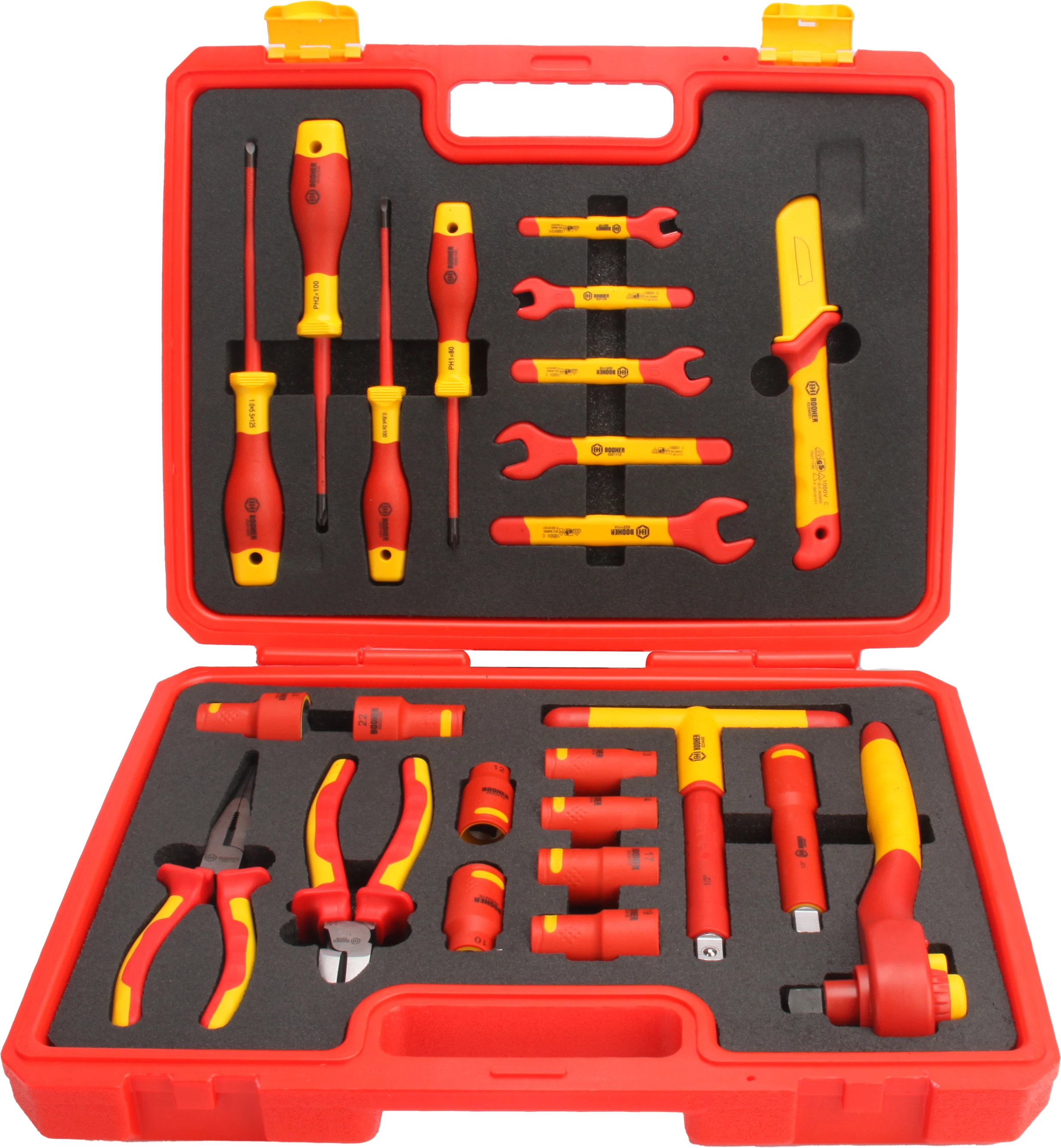 Top selling tools set 24 pcs 1000V Insulated Screwdriver and Pliers Tool Set