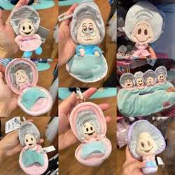 Disney Baby Oysters Series Grandma Oyster Plush Doll Pearl Pendant Single Shoulder Drawstring Bag Tissue Box Ag Kawaii Toy