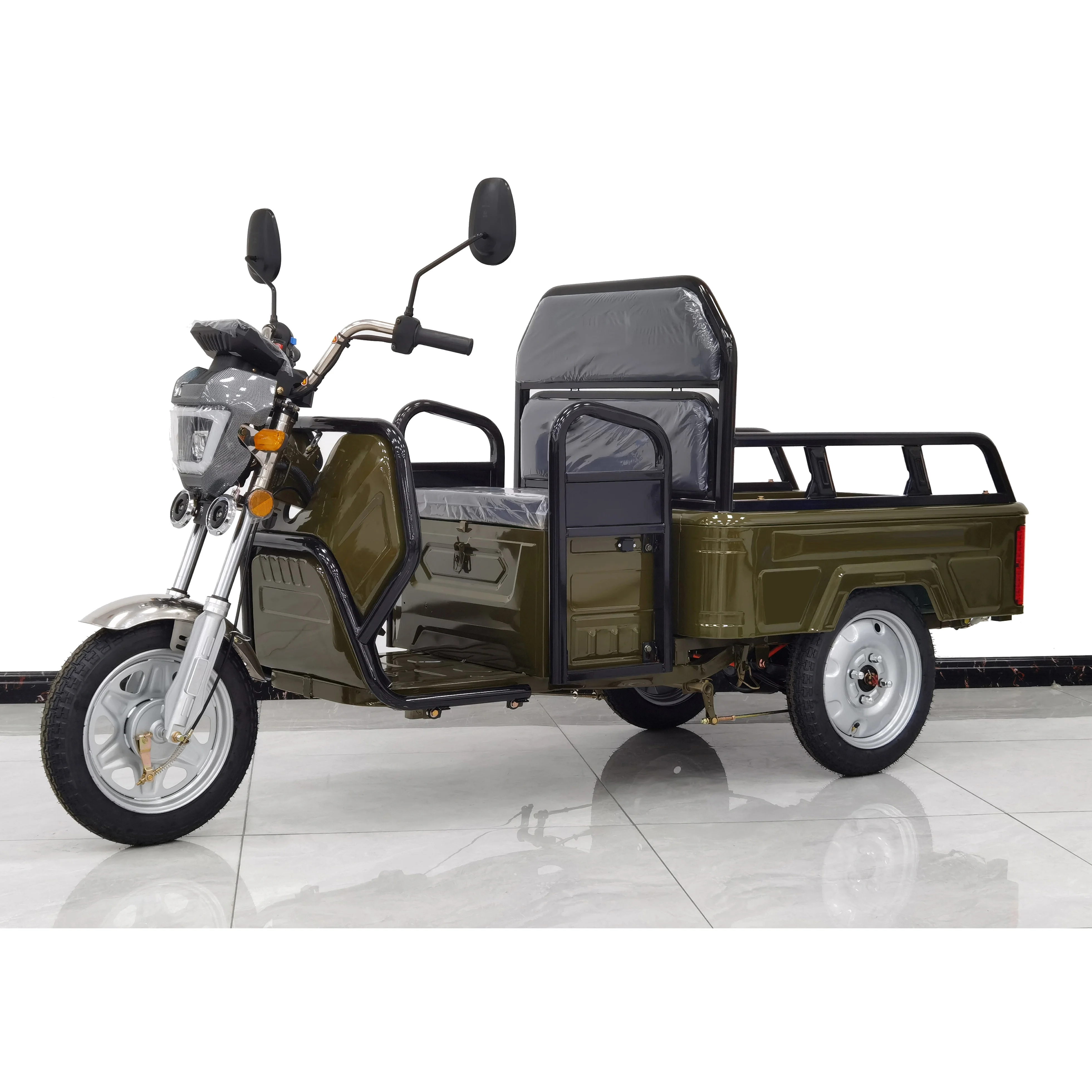 LIMA  electric motorcycle truck 3-wheel tricycle, simple operation motorcycle with tipper, tuk tuk tricycle motorcycle