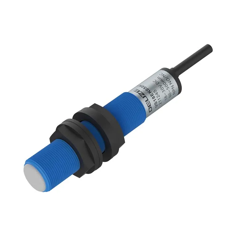 

DEUZE M18 High Sensitivity Cylindrical Design Plastic 60-500mm NO/NC NPN/PNP Ultrasonic Transducer Ranging Sensor US18EK050P3