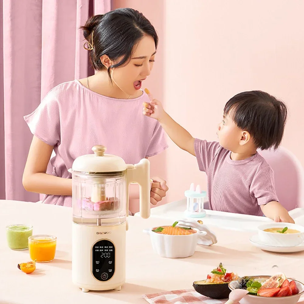 Multifunction Baby Food Blender Mixer 250ML Household Baby Food Processor Automatic Steam Cooking Stirring Supplement