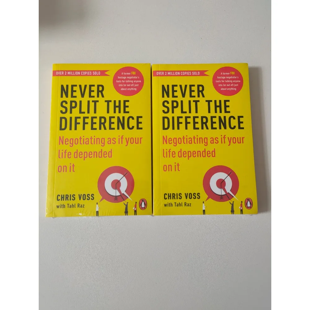 

Никогда не разделите разницу. Книги Криса Висс на английском языке для взрослых. Переговоры. Эмоциональный интеллект. Новый список.