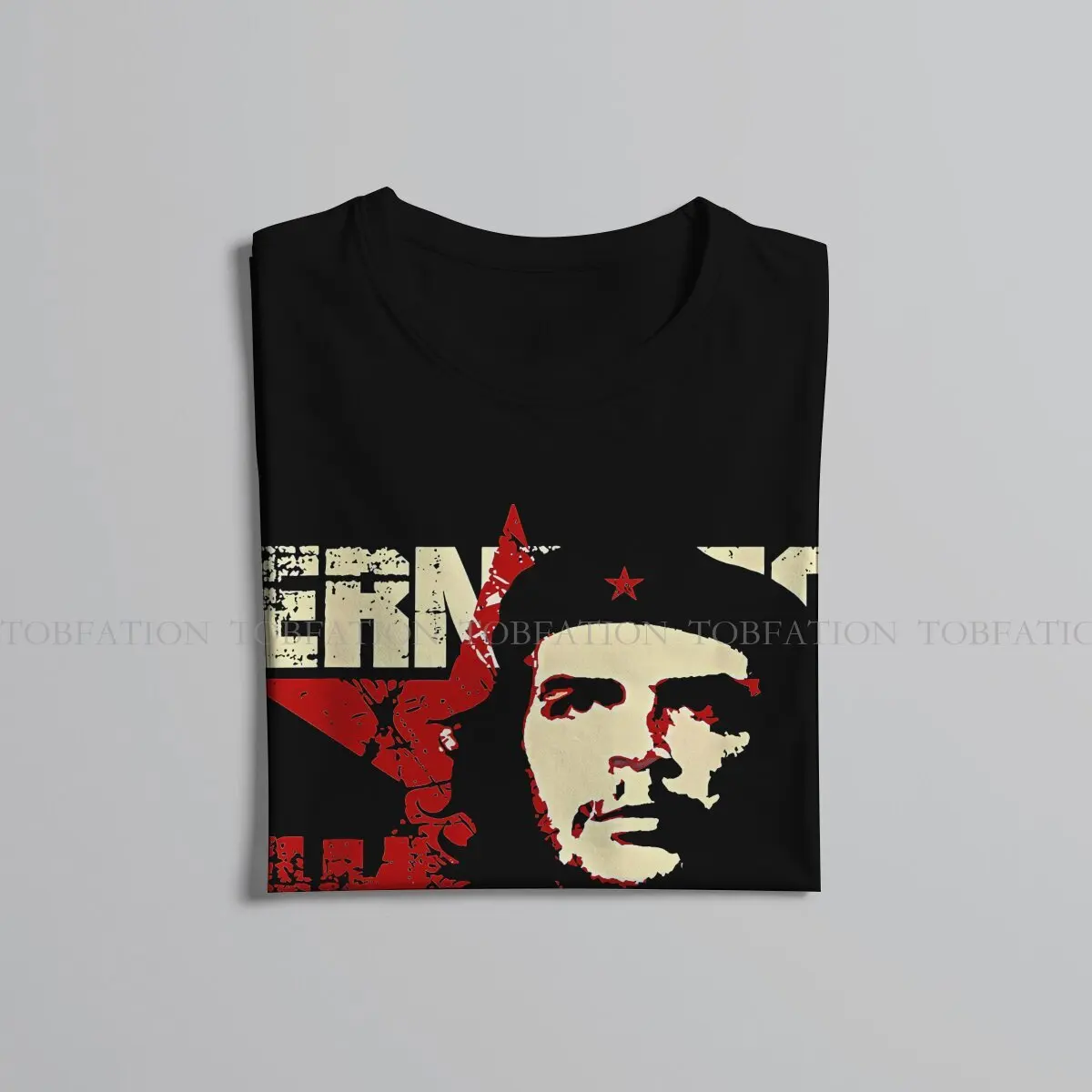 Che Guevara Ernesto Cuban Revolution Marxist TShirt Men Gothic Oversized Casual Crewneck Cotton T Shirt