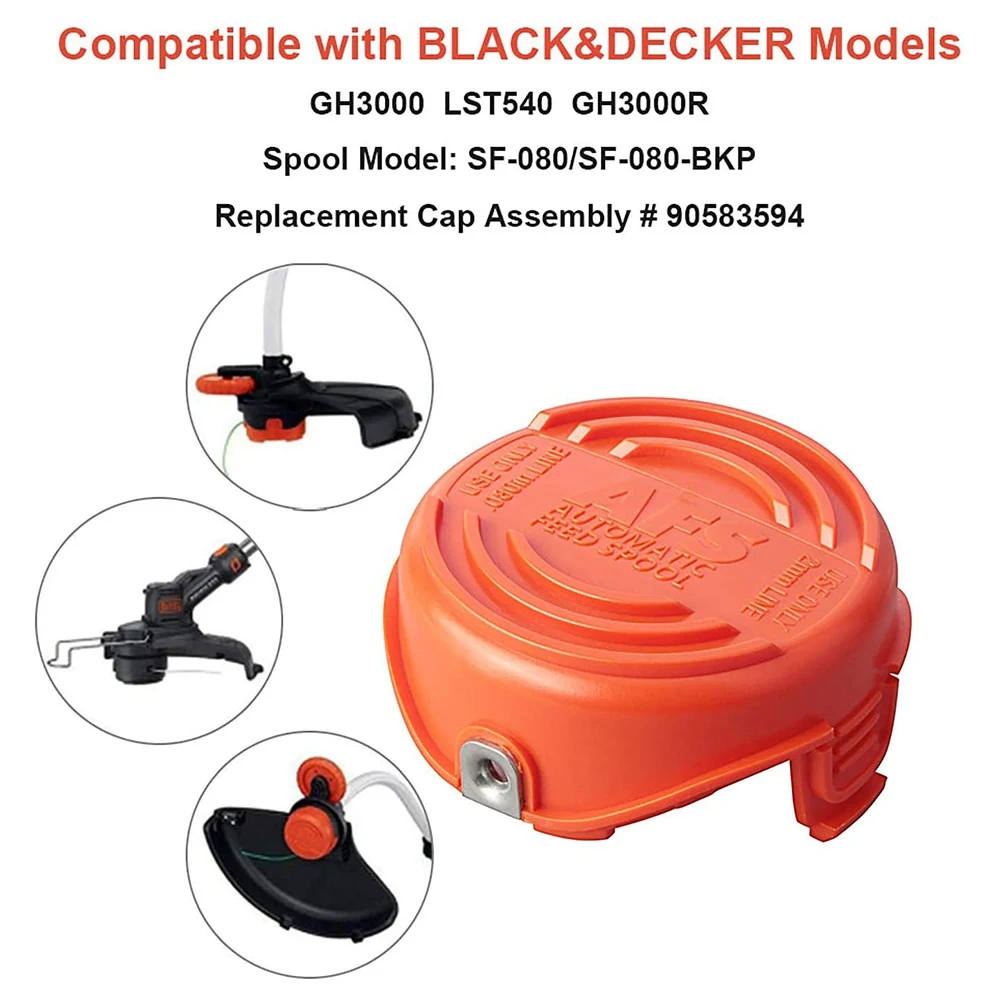 90583594 استبدال غطاء بكرة ل-080 GH3000 ، GH3000R ، LST540 ، LST540B السيارات تغذية خط واحد ()