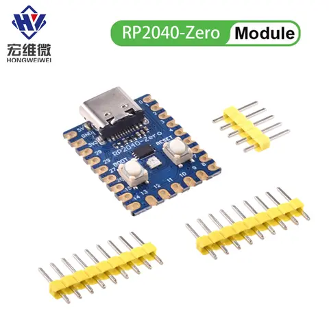 RP2040-Zero RP2040 for Raspberry Pi Microcontroller PICO Development Board Module Dual-core Cortex M0+ Processor 2MB Flash