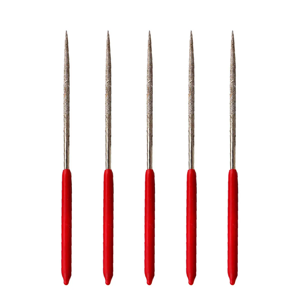 Hand Tools Needle Files Repair Tools Replacement Files 140mm 5PCs Cutting Tool For Art Craft/jewelry For Ceramic Glass