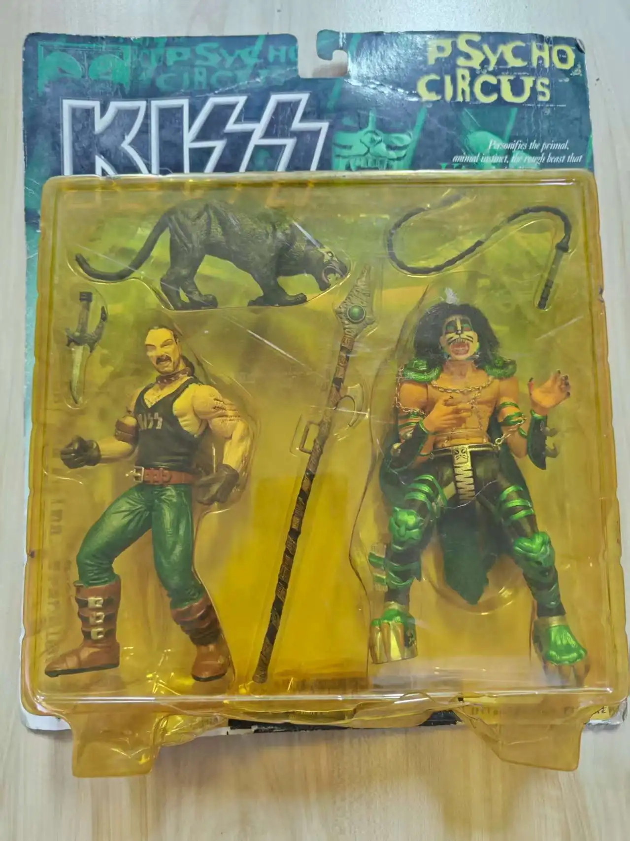 Фигурка Mcfarlane KISS Psycho Circus 1998 (1) Редкие винтажные фигурки Коробка слегка желтая и поврежденная. Фигурка Mcfarlane KISS Psycho Circus 1998 (1) Редкие винтажные фигурки Коробка слегка желтая и поврежденная.