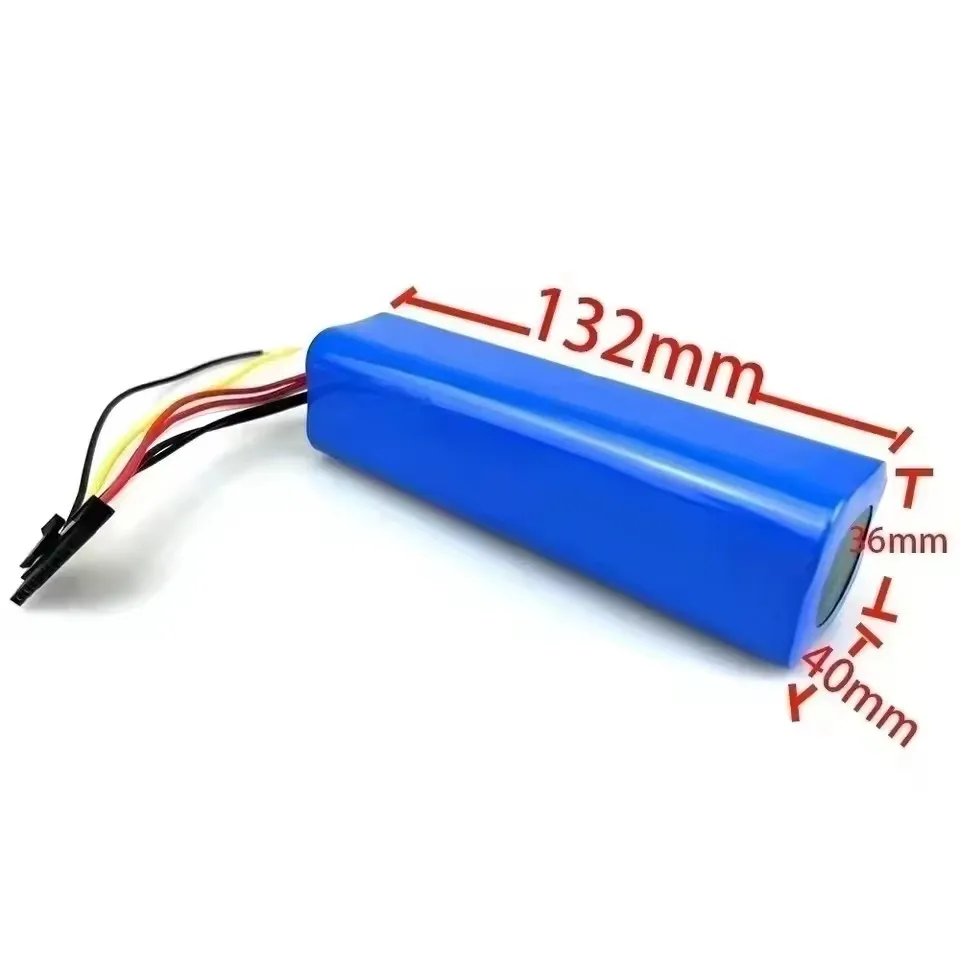 14.4V/14.8V 12800mAh Rechargeable Li-ion Battery Pack 4S2P For Sweeping Robot CONGA 5090 6090 5490 Vacuum Cleaner Wholesale