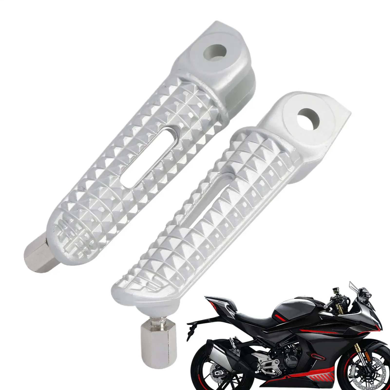 

Реплика гоночного автомобиля Triumph Daytona 675, 2006-2016, подставка для ног мотоцикла, передние педали для мотоцикла, эргономичная передняя часть мотоцикла