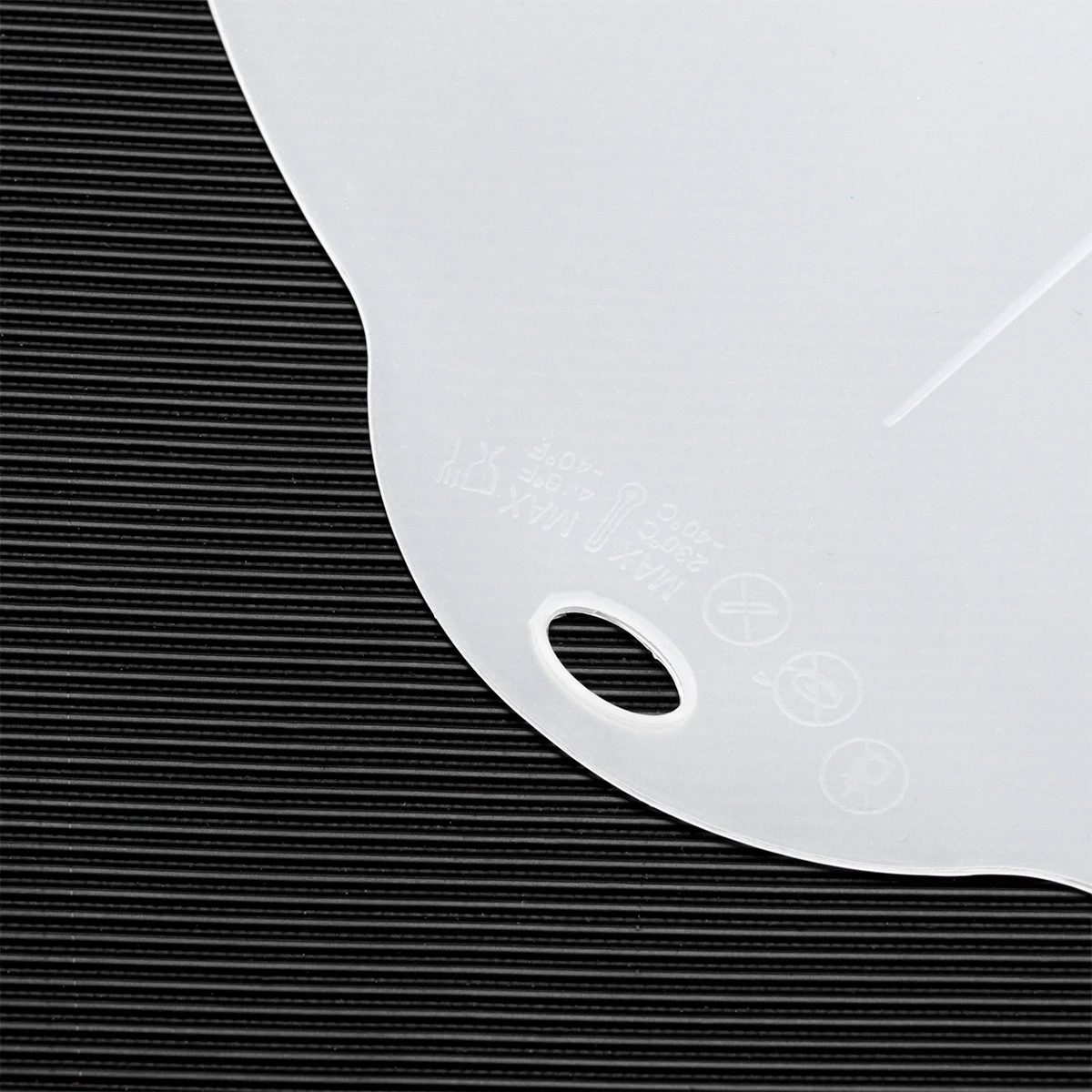 

1Pcs Super Stretchy Silicone Bowl Lid White Extra Large Round Dishwasher Microwave Safe Strong Suction Hanging Hole Design