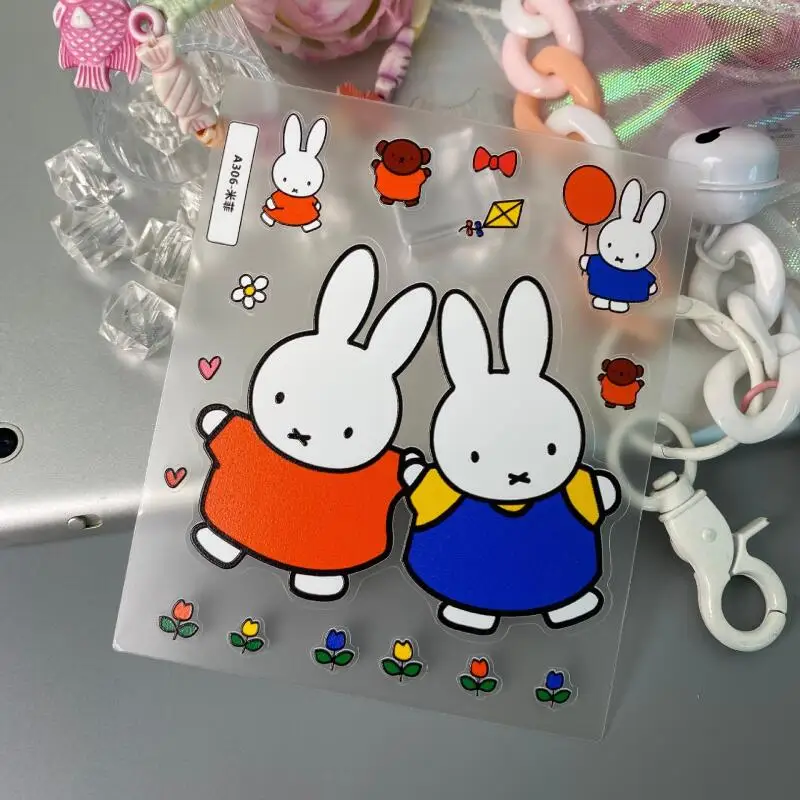Мультяшные-3d-наклейки-Миффи-милые-аниме-наклейки-для-чехлов-телефонов-кавайные-наклейки-для-планшетов-праздничные-подарки-сюрпризы