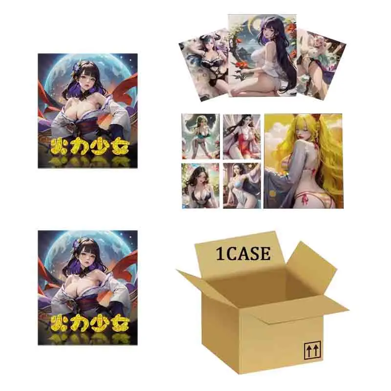 

Wholesales Goddess Story Collection Fire Girl Protagonist A6 Exciting Sexual Games Trading Anime Playing Acg Cards