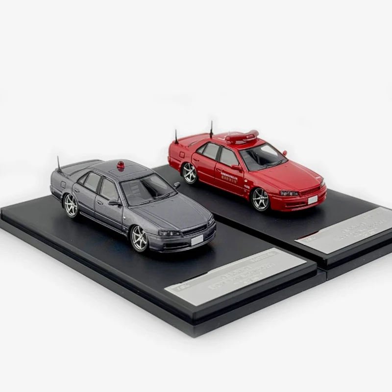 Mortal Diecast 1:64 Skala Nissan ER34 SKYLINE 25GT Alloy Symulacja modelu samochodu Kolekcja Wyświetlacz Pokaż prezent Ozdoba