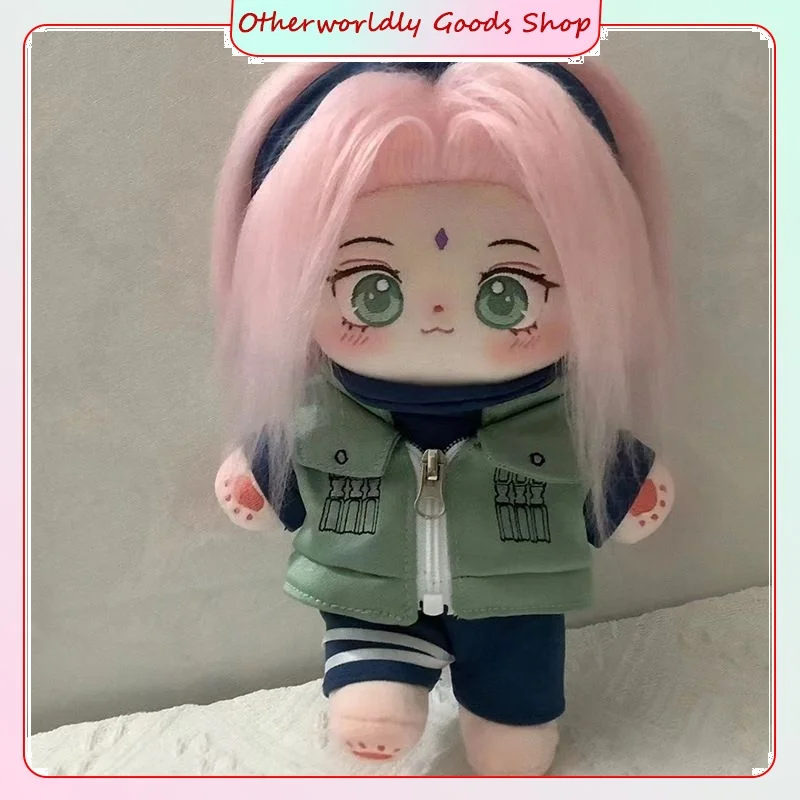 

Сакура Харуно плюшевая кукла Сакура плюшевая игрушка украшение рабочего стола Коллекционные товары аниме праздничный подарок игрушки