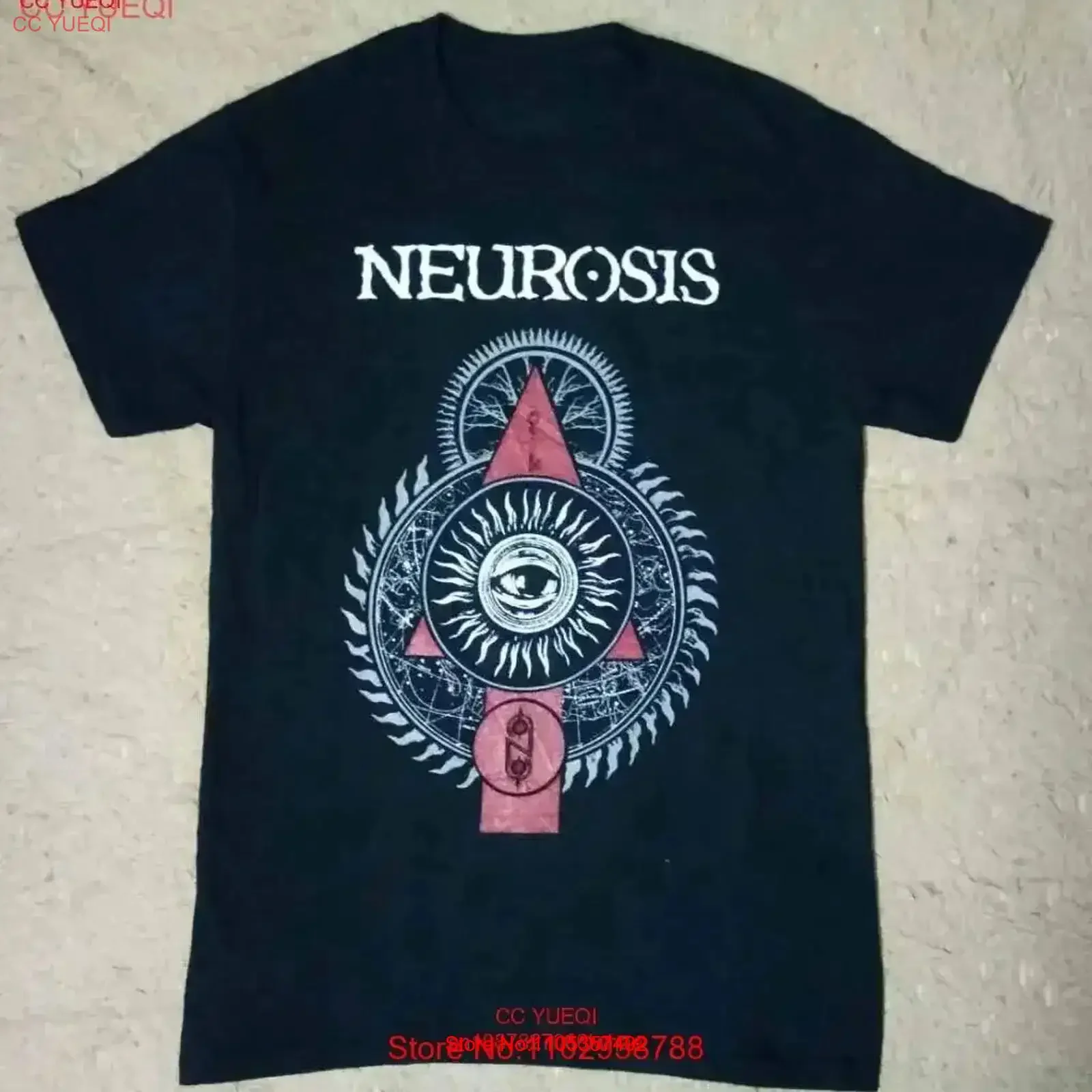 Neurosis band Music T Shirt Black Size S 5XL QE094 vintage Washed Versatile designer clothes Casual Top For Everyday Wear