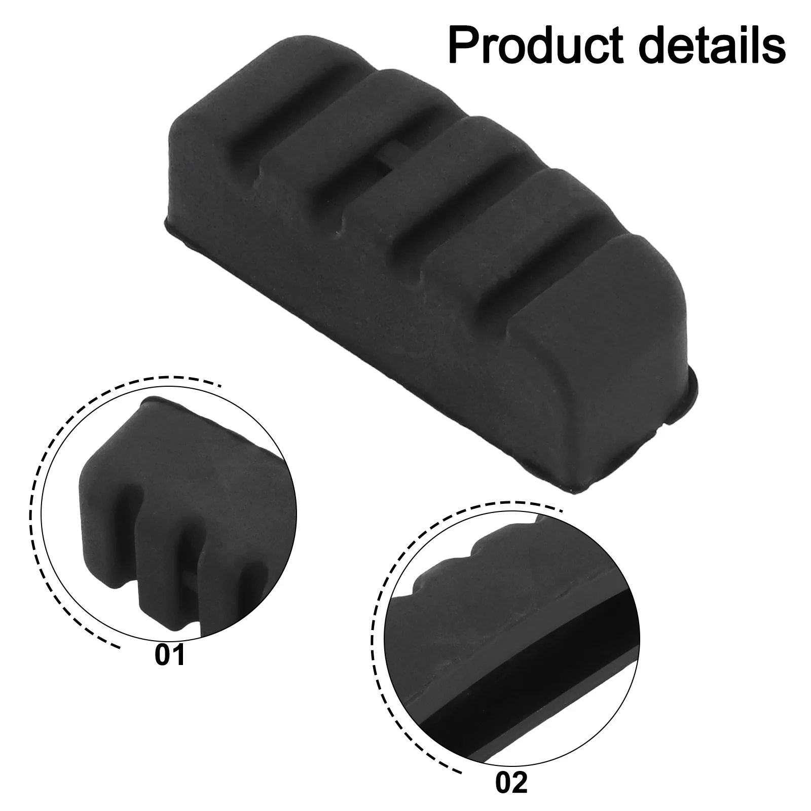 Car Hatchback Trunk Buffer Rubber Damper Tailgate Upper Trunk Buffer Cushion Rubber 1751102 For Ford For Focus Hatchback 12-18