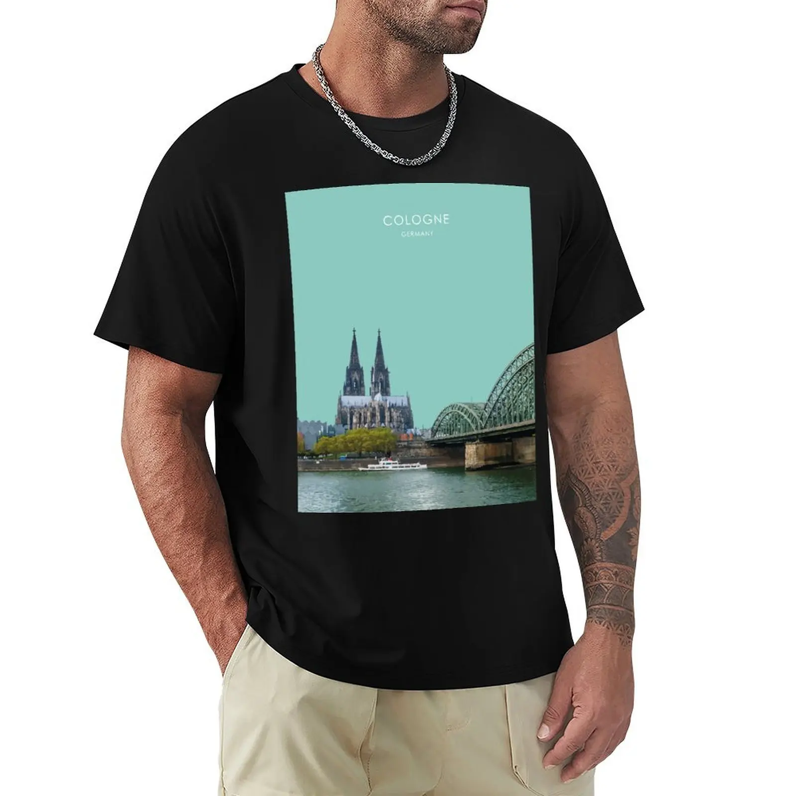 Cologne, Germany Travel Artwork T-Shirt aesthetic clothes essential t shirt customizeds vintage t shirts men t shirt