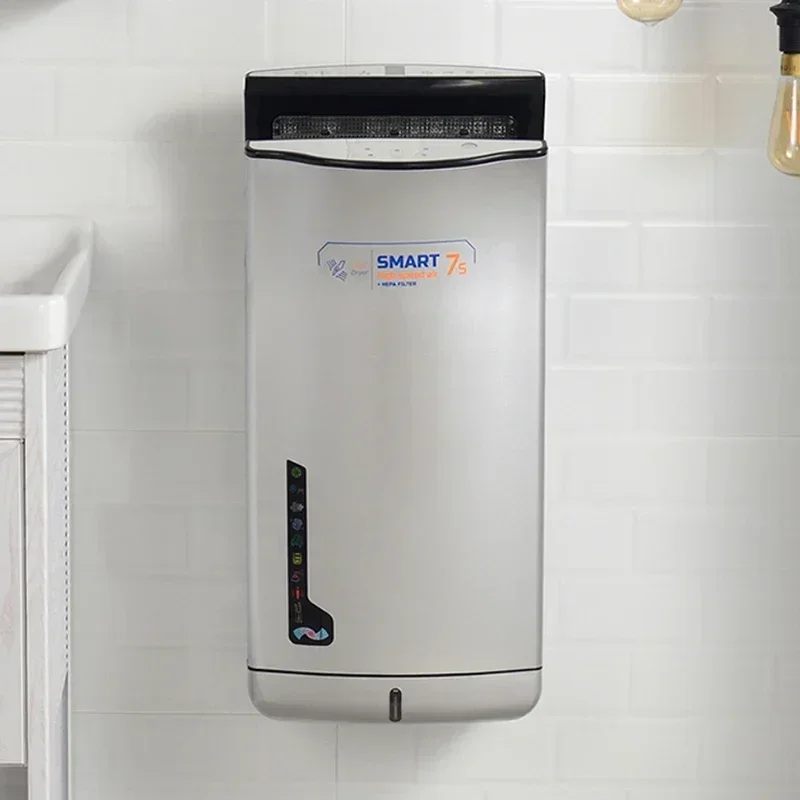 

2025Полная новая сушилка для рук Индукционная сушилка для рук в отеле Restauran Высокоскоростная сушилка для рук Jet-типа Двусторонняя сушилка для рук 220 В