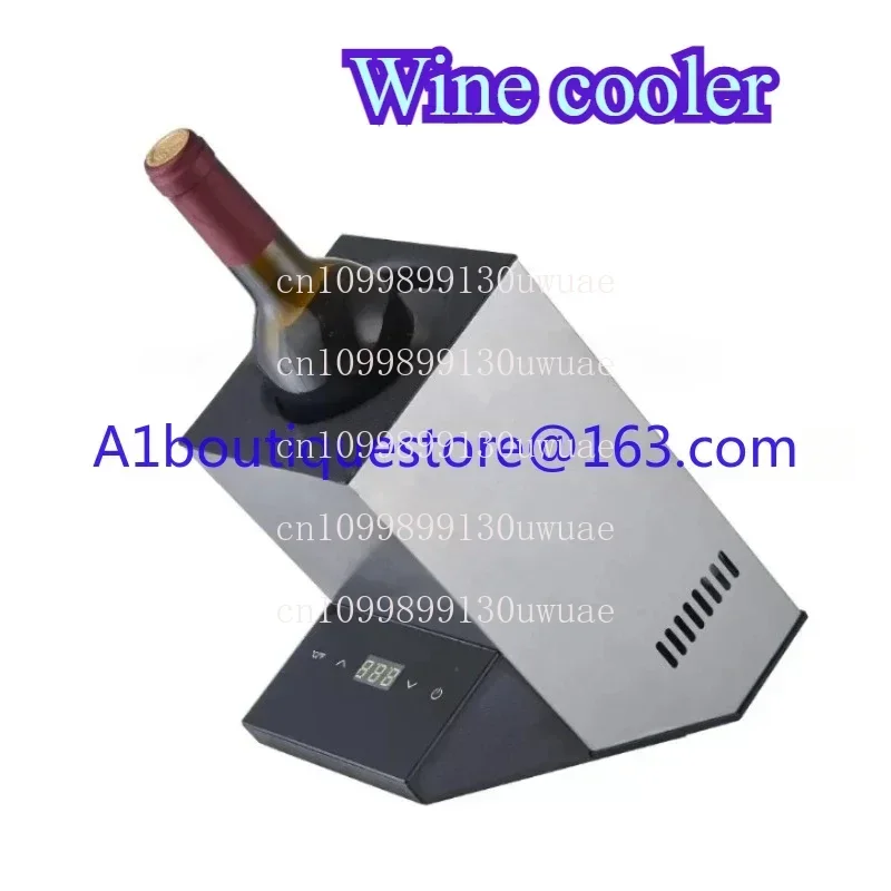 Enfriador portátil del refrigerador del vino del bodega del tipo del diseño elegante de la tecnología termoeléctrica del control del sensor táctil