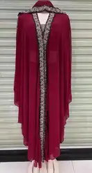 Islam vestiti musulmano Abaya Ramadan Abaya Dubai caftano musulmano Hijab vestito abiti da sera africani per le donne Kimono Robes caftano