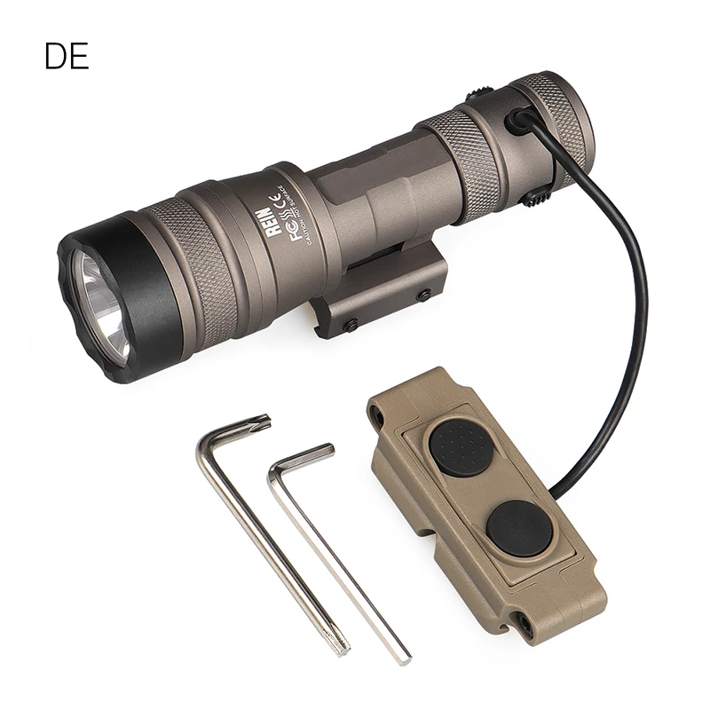 

PPT New Develop 1000 Lumens LED Weapon Light Rail Mount Flashlight For Shooting At Night PP15-0155