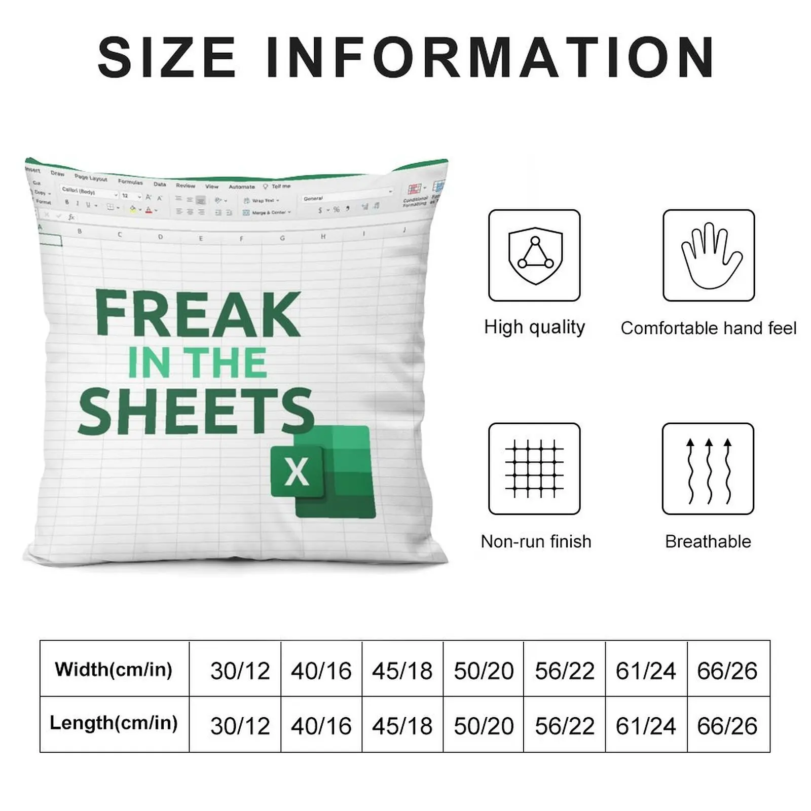 Freak in the Sheets, Gag or Fun gift Throw Pillow christmas decorations 2025 Pillow Cover pillow