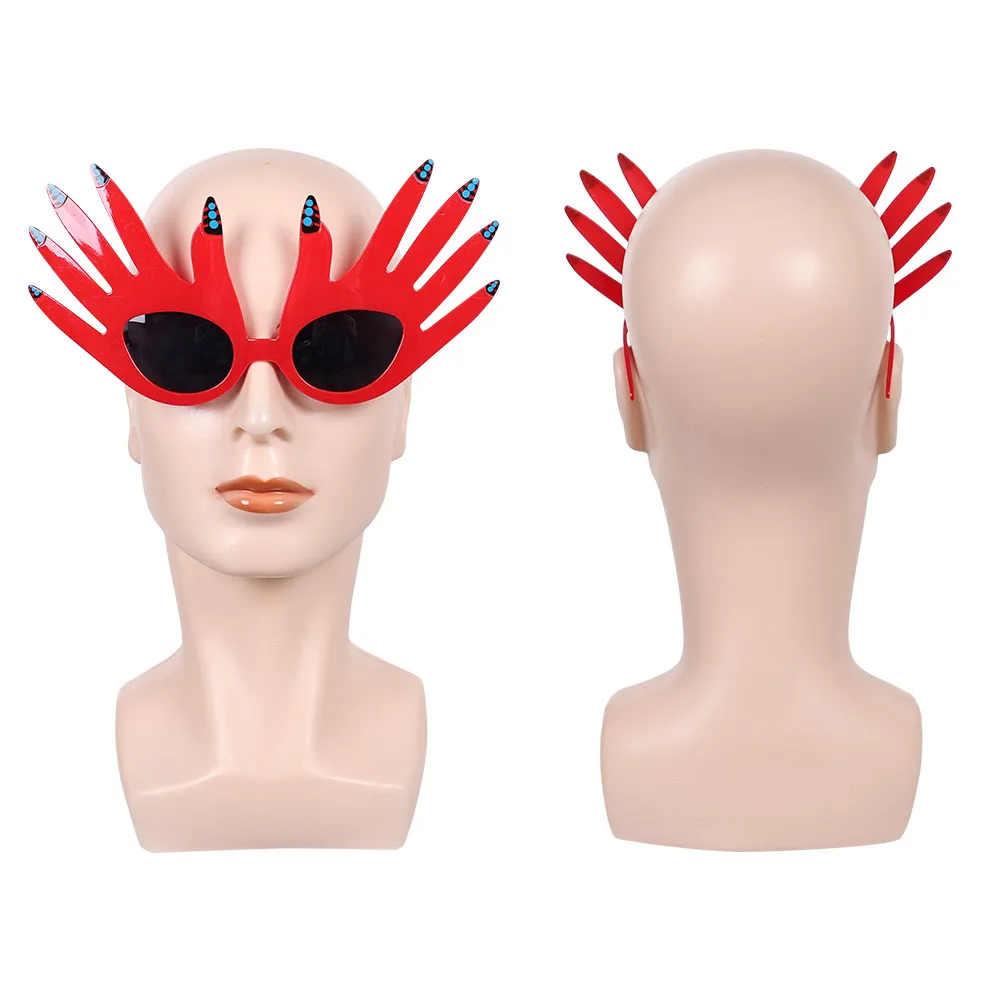 Movie Terrifier Hand Shaped Eyeglasses Mask Art Clown Halloween Party Cosplay Props Eyewear Headwear Adulr Kids Accessories view 3