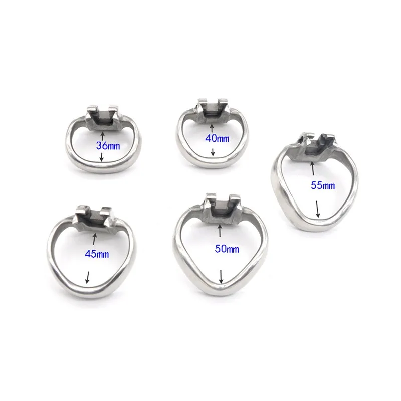 Stainless Steel Male Chastity Cage for Men Gay BDSM Bondage Erotic Urethral Lock Penis Lock Cock Cage Chastity Device Sex Toys view 2