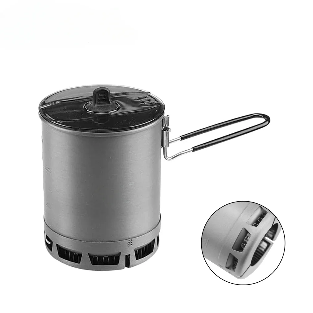 600ml G3 Petrel Ultralight Pot Lightweight Outdoor High Efficiency Heat Exchanger Pot Portable for Hiking Travel