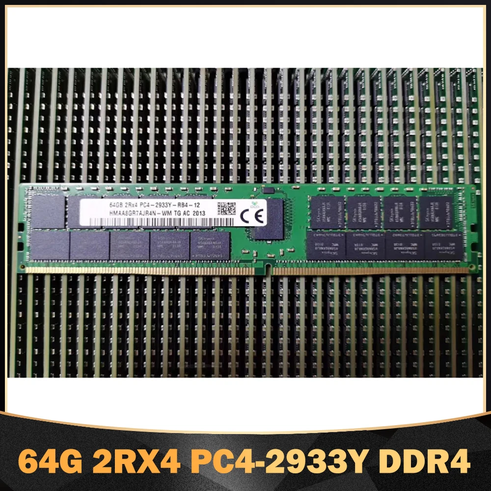 1 шт., высококачественная ОЗУ 64BG 64G 2RX4 PC4-2933Y DDR4 2933 ECC REG для памяти SK Hynix