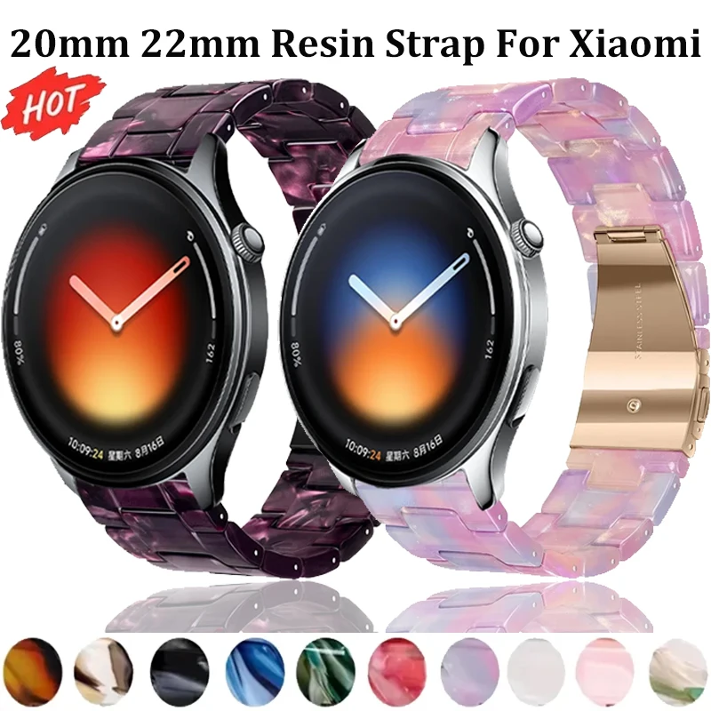 20 mm 22 mm Harzarmband für Xiaomi Watch 5/2-2 Pro/S4-3-2, bequemes Armband für Realme Watch 5/Oneplus Watch 3-2-Lite ﻿ Gurt