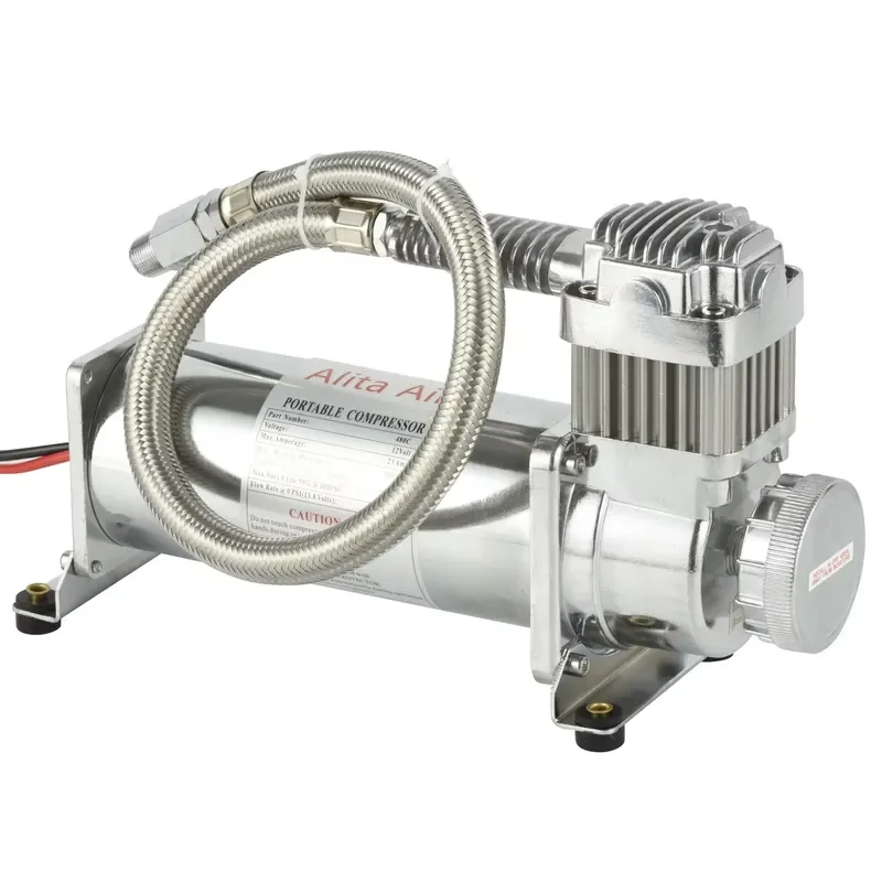 air ride suspension kit Portable Car Tire Inflator Pump 12V Heavy air Compressor pneumatic suspension