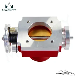 60mm Universal Aluminum Throttle Body VQ35TPS Intake Manifold Billet