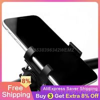 Phone Holder Aluminum Alloy Universal Accessories Phones Handlebar Bracket Bike Mobile Phone Holder Ultra-light