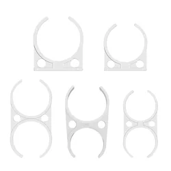 5pcs Fixed clamp Water Filter Bracket Mounting Plastic Clip  Aquarium Reverse Osmosis RO Water Dispenser Connector Accessories