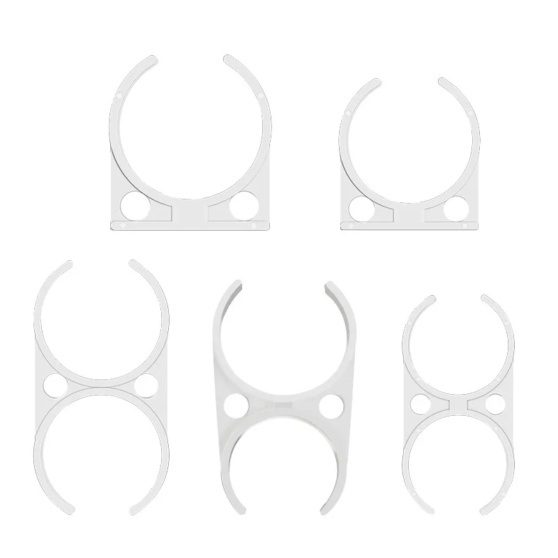 5pcs Fixed clamp Water Filter Bracket Mounting Plastic Clip  Aquarium Reverse Osmosis RO Water Dispenser Connector Accessories