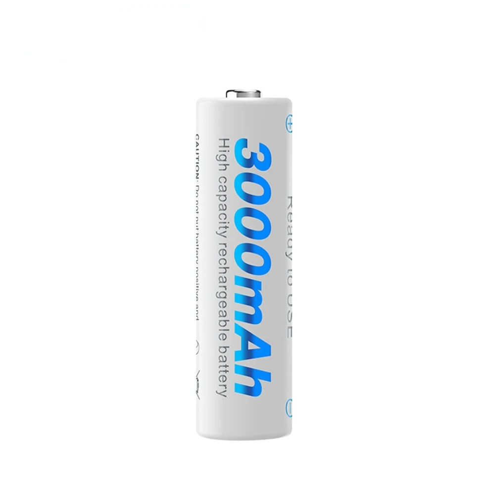 Lot de Batteries Rechargeables AA, Nilaissée, 1.2 mAh, 3000 V, 8 Pièces